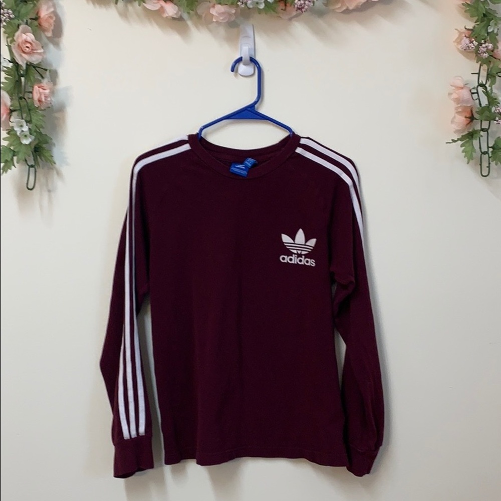 Adidas Sweatshirt Maroon